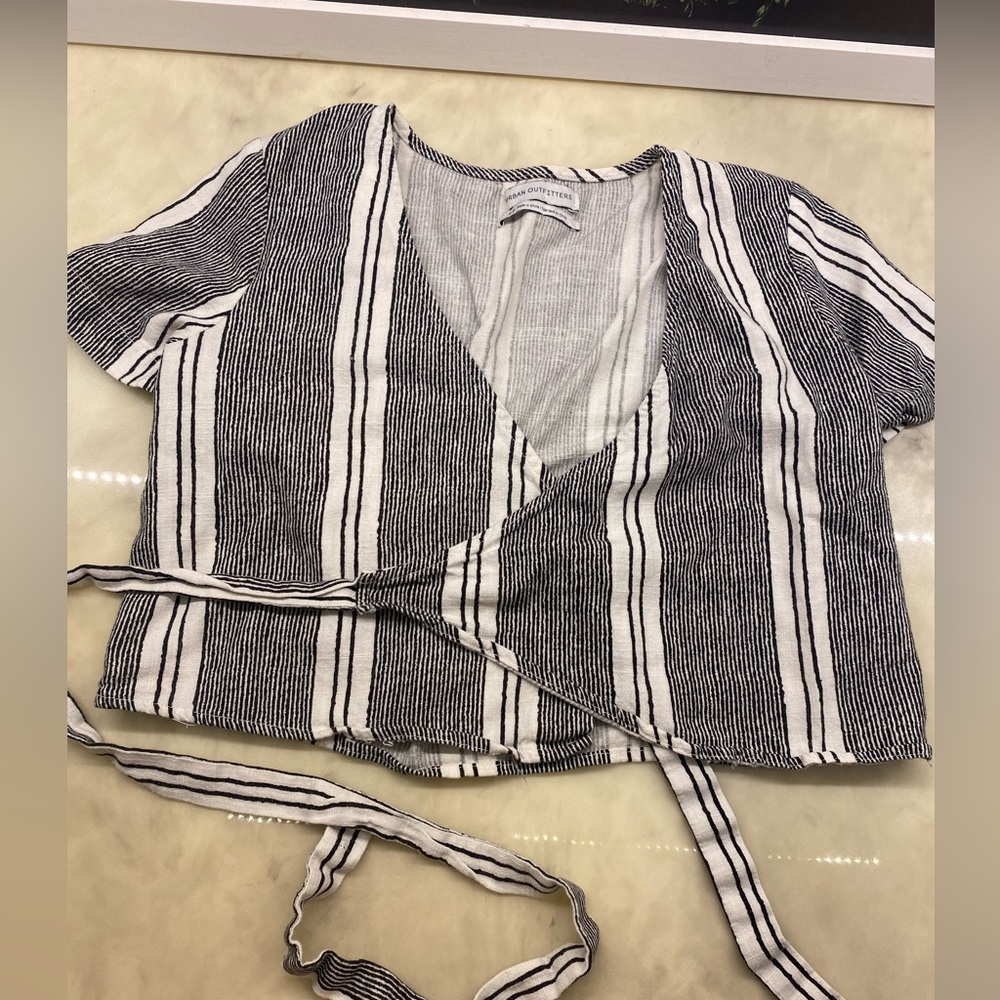 Urban Outfitters Wrap Around Crop Top